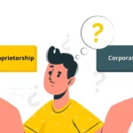 Vector illustration of a person confused about registering a business in Ontario