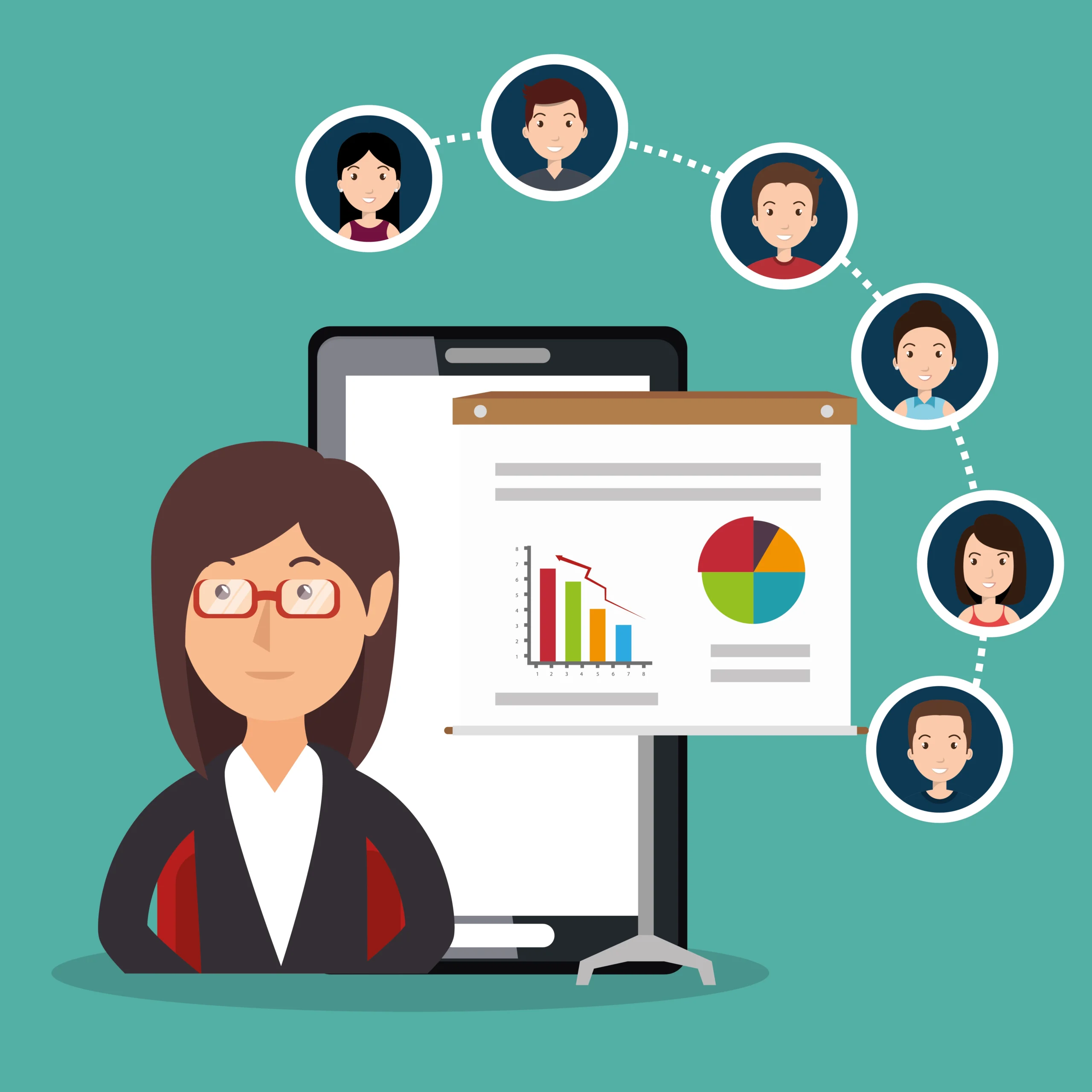Team using QuickBooks multi-user mode for collaborative accounting