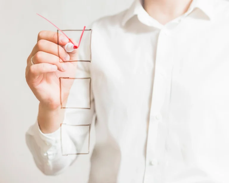 Small business owner checking the right QuickBooks option