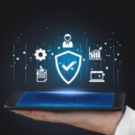 Business owner securing QuickBooks login and backups