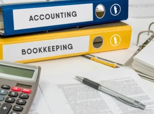 Accounting and Bookkeeping files.