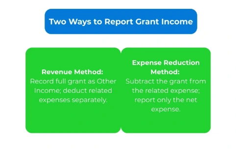 Grant income infographic